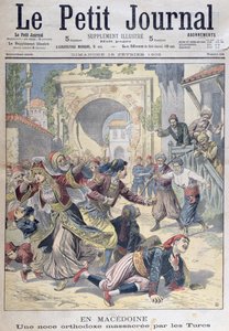 1903年2月15日、ルプティジャーナルより、トルコ人によるマケドニア正教会の結婚式での虐殺